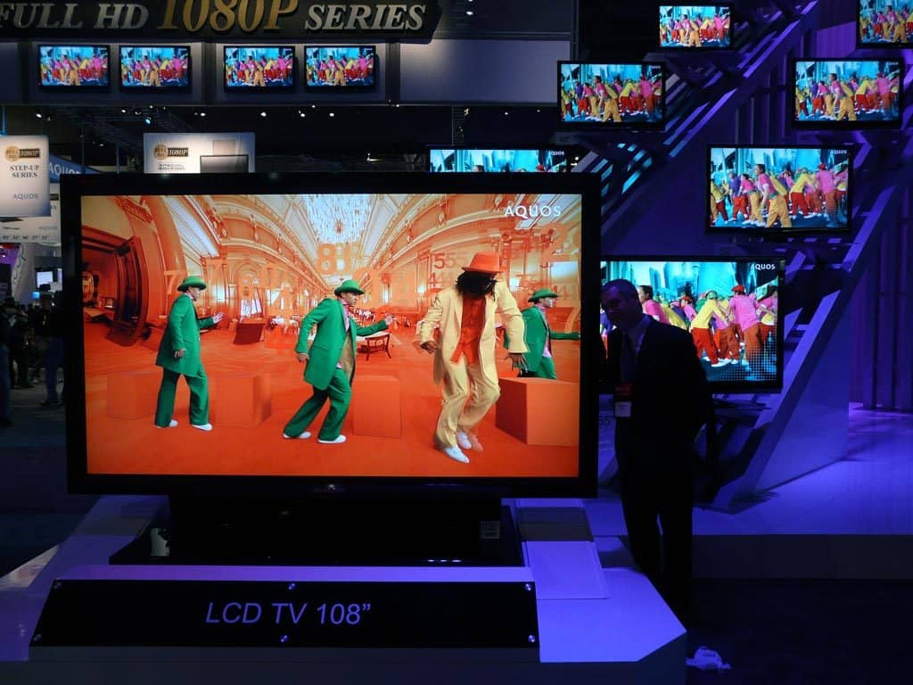 Most Expensive TVs - Sharp LB-1085 – $160,000